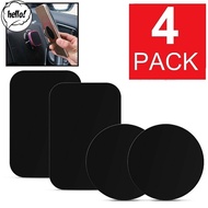 HS P&M 4PCS Metal Plate Sticker Replacement For Car Magnetic Mount Magnet Phone Holder & Stand