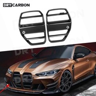 On sale Dry Carbon Fiber S Style Car Front Bumper Grille Racing Grills for BMW 3 Series G80 M3 4 Ser