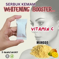 VITAMINC C 1000mg MANGO Whitening Booster Serbuk Kemam 5g (Loose Sachet)
