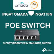 TP-Link ES205GP Omada 5-Port Gigabit Easy Managed Switch with 4-Port PoE+ @ IBN