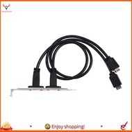 【pwlydc1g】50cm USB 3.2 Front Panel Header Type-E to USB-C Type C Female Connector USB 3.2 Front Pane