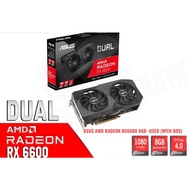 ASUS Graphics Card  GTX1660TI 6GB OC / AMD REDEON RX6600 8GB - USED