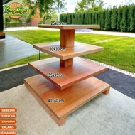 4-tier cake rack, wooden cup cake stand, wooden cake rack, 8-tier stand