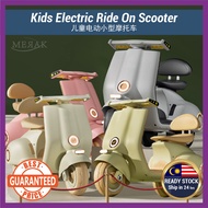Kid Children Electric Ride On Scooter Motorcycle Toy Bike Skuter Elektrik Kanak-Kanak 儿童电动小型摩托车 F32
