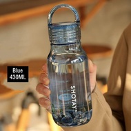 430ml/670ml Fashion Tritan Material Water Bottle High Temperature Resistance Portable Durable Outdoo