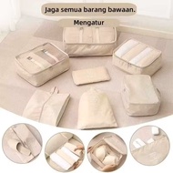 AMARYLIS_ID 029 Travel Bag Set 7 in 1/ Travel Bag/ Storage Bag Travel Bag/ Bag Travel Organizer Bag 
