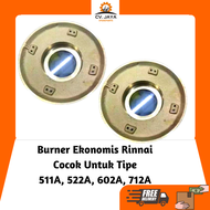Burner Rinnai Besar Kuningan Kompor 511 522 602 A Ekonimis TERMURAH / Kuningan Sumbu Burner Barner T