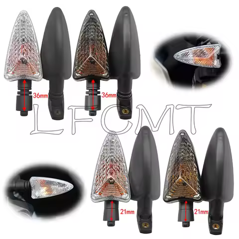 1 Pair Motorcycle Front Rear Turn Signal Flashing Indicator Light Fit for BMW R1200GS R1200R R1200 G