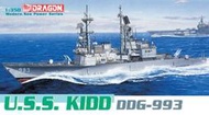 [威逸模型] 現貨~DRAGON 1/350 美國 DDG-993 紀德級 驅逐艦 1014~缺貨
