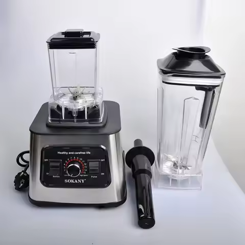 Houselin 6000W Powerful Blender, Smoothie Maker Table Blender with 2.5L Container, Professional Blen