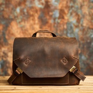 Genuine Leather Shoulder Bag Casual Retro Messenger Bag High Quality Crossbody Bag Sling Bag For Man