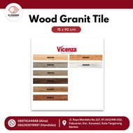 GRANIT TILE VICENZA 15x90 MOTIF PERKAT KAYU