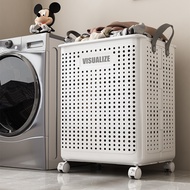 Dirty Clothes Basket Foldable Household Bathroom Bathroom High-Value Large-Capacity Laundry Basket D