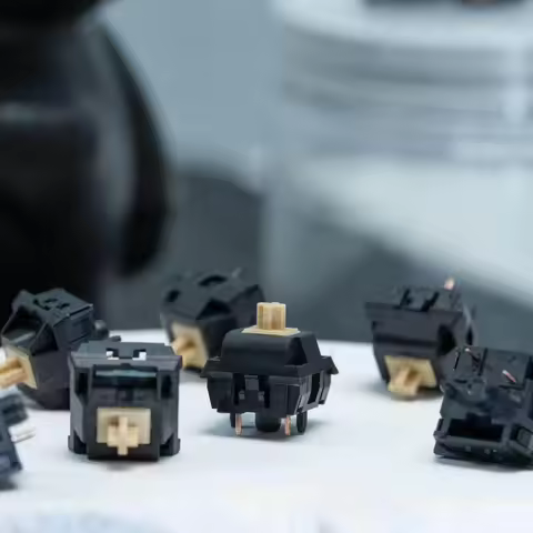 MZ Studio Y3 Switch 5pin Linear Mechanical keyboard Switch HIFI Sound 32gf 40gf 48gf 53gfFactory Lub