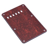 First_Mall-ph fangzi 6 Holes 3-Ply Guitar Backplate Back Cover Replacement for ST Electric