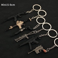 Peace Eating Chicken Weapon Merchandise Mini Pendant Python 357 p90 Revolver Metal Toy Gun Mold Keyc