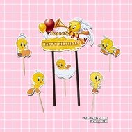 Tweety Cake Topper / TWEETY Cake Topper / TWEETY Cake Decoration / TWEETY