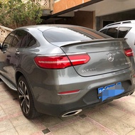 For Mercedes-Benz GLC Coupe GLC200 GLC300 GLC260 GLC43  2016 2017 ABS Plastic Unpainted Rear Trunk W