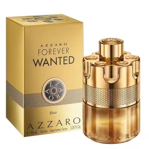 Azzaro Forever Wanted Elixir - Warm Spicy Cologne 100ml Fragrance with Raspberry, Cardamom & Leather