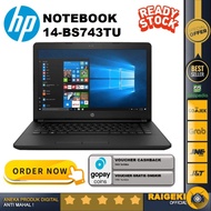 HP Notebook 14 BS743TU - Intel Core i3 6006u - 4GB RAM - 1TB HDD