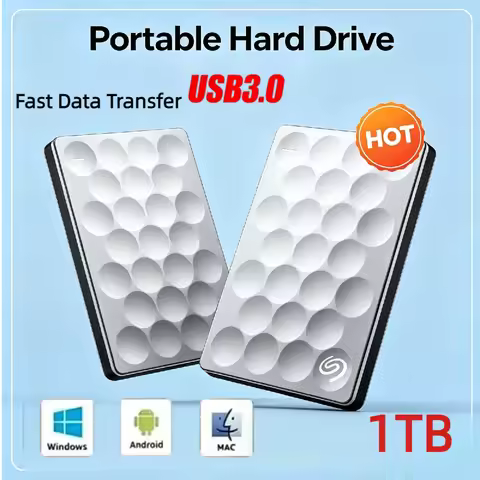 For Seagate Portable External Hard Drive 1TB USB3.0 High Speed Transmission External SSD HARD DISK M