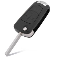 JHI308001 Entry Key Remote Fob Shell Cover Case with Unctu Blade 2 Buttons for Vauxhall Opel Vectra