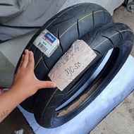100/80-17, 130/70-17, 110/70-17; MC50 tubeless tire (MITAS)