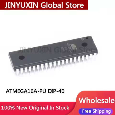2-10Pcs ATMEGA16A-PU ATMEGA16A PU DIP-40 IC Chip Stock Wholesale