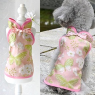 Dog clothes Cat clothes Dog cheongsam pet clothes Chinese style Dog vest Dog princess dress Dog Tang