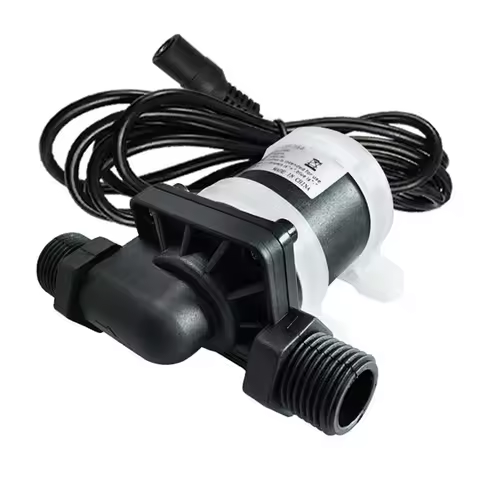 AB15-DC6V-12V DC Brushless Water Pump 900L/H Silent 4 Points Threaded Solar Water Heater Shower Floo