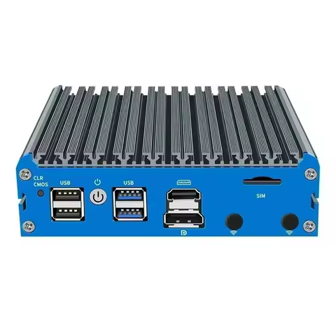 2026 Hot SellingN100 Soft Router DDR5 8GB 128GB NVMe SSD 4*2.5G LAN I226 Mi-Ni PC PfSense Firewall A