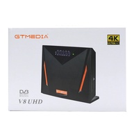 GT Media V8 UHD 4k satellite receiver DVB S2 Builting wifi support H.265 DDVB-S/S2/S2X+T/T2/Cable/AT