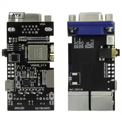 A45F-TTGO VGA32 VGA ESP32 PSRAM Module V1.4 Controller PS/2 Mouse Keyboard Graphics Library Game ANS