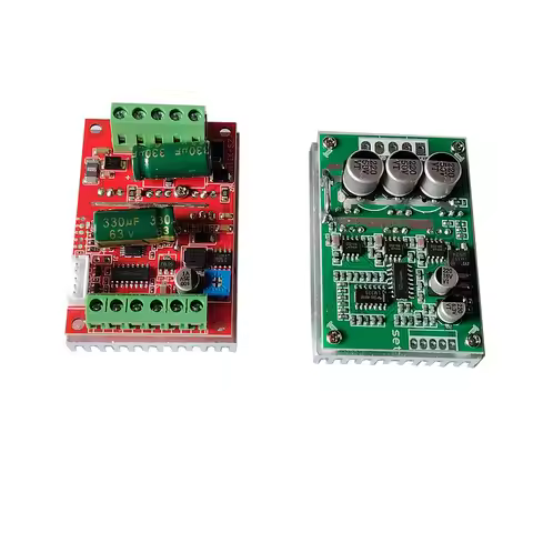 380W 500W 15A DC 12-36V Brushless Hall Free Motor Driver Board High Power Motor Foward Reverse Speed