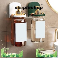 SIMPLE Soap Bottle Holder, Multifunctional Adjustable Shower Gel Hanger,  Wall Hanger Self-Adhesive Free of Punch Shampoo Holder Bathroom Organizer Holder