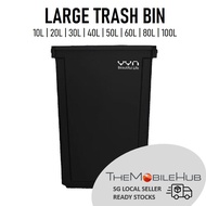 Large Trash Bin Dustbin Waste Bin Simple Design Large Capacity Kitchen Bin Party BBQ