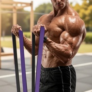 Resistance Band Assisted Pull-Up Set - Elastic Rope for Strength Training Indoors