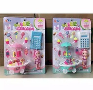 FI 565 GEROBAK ES KRIM MINI PLUS BONEKA DAN KALKULATOR / main