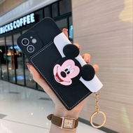 Realme C53 C55 10 C35 C33 C21Y C25Y C20 C11 9i 7i 8 5 6 7 Pro C17 C25 C15 C12 5i 5S C3 Narzo 50A กระเป๋าสตางค์คุณภาพสูงนิ่มลายการ์ตูนเคสโทรศัพท์