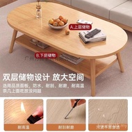Sofa Household New Style Coffee Table Modern Use Small Apartment Ten Thousand Oval Simple Teng Livin
