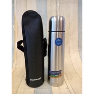 TERMOS Yoshikawa 1000ml 1 Liter Stainless Steel Thermos with Back to School Bag