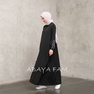 [ Best Quality] Abaya Hitam Turkey Gamis Maxi Dress Arab Saudi Bordir