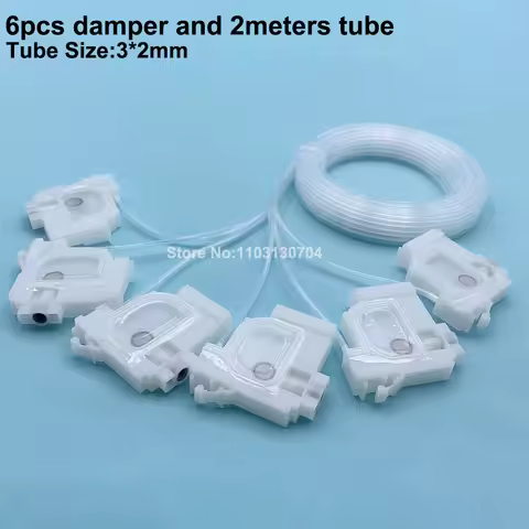 1 Set L800 Printhead DTF Printer Ink Damper Dumper for Epson L801 L805 L810 L850 L1800 L1300 L1455 W