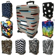 Luggage cover suitcase cover made of elastic spandex jersey fabric, size 17 inch - 30 inch *