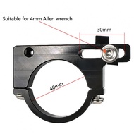 Aluminum Alloy Front Derailleur Adapter for Folding Bikes Reduces Chain Slippage
