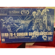( READY STOCK ) RX-78-4 GUNDAM G04 [ CLEAR COLOR ]