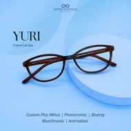 Einstein Optical - 51 YURI | PART 2 | Women's Minus Glasses in the Shape of a Small Face, Photochrom
