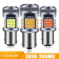 2pcs Super Bright Car LED Canbus Light 1156 BA15S BAU15S 1157 No Error Reverse Turn Signal Lamp Whit
