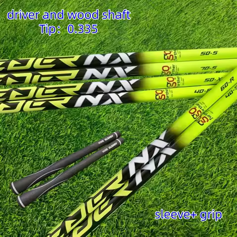 2025 New Golf Club Shaft 50th /Peach green R/SR/S/X Graphite Shaft Driver Shaft And Wood Shaft Free 