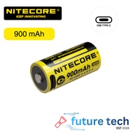 Nitecore RCR123 16340 900mAh USB-C Rechargeable Li-ion Battery NL169R with CCC Certified